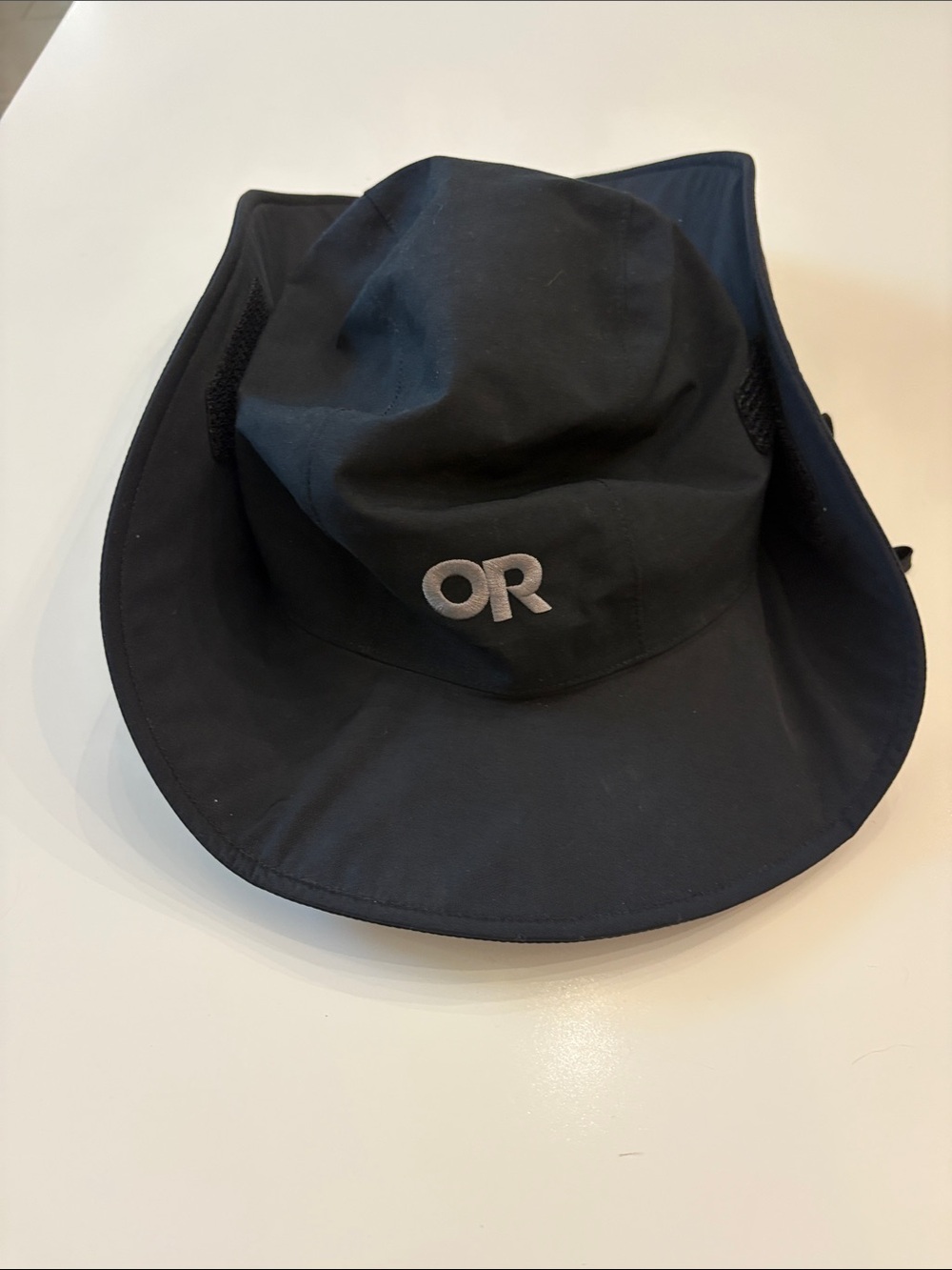 Outdoor Research Seattle Rain Hat – Black GORE-TEX Waterproof Brimmed Hat, NWT